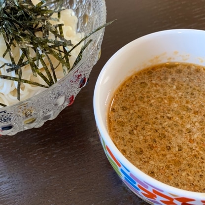 いつもと違う素麺の食べ方がしたくて、とても簡単に美味しくできました！
夏バテ気味でもすごく食べやすかったです！